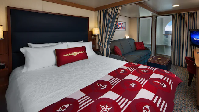 Deluxe Oceanview Stateroom with Navigator’s Verandah  – [07A]