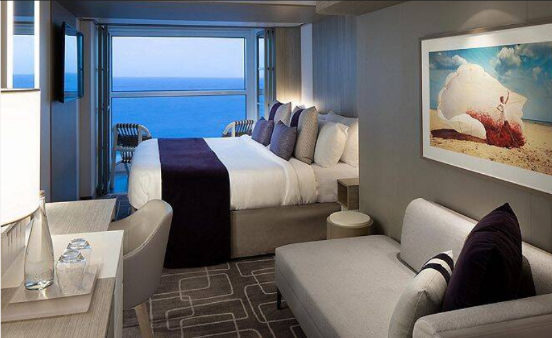 Prime Edge Stateroom with Infinite Veranda – [E1]
