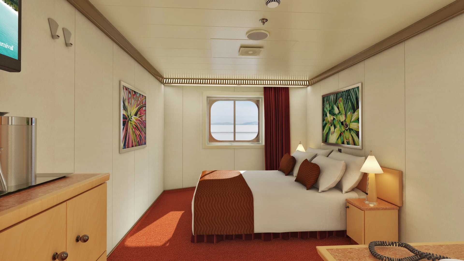 Interior Stateroom (Obstructed Views) – [4J]