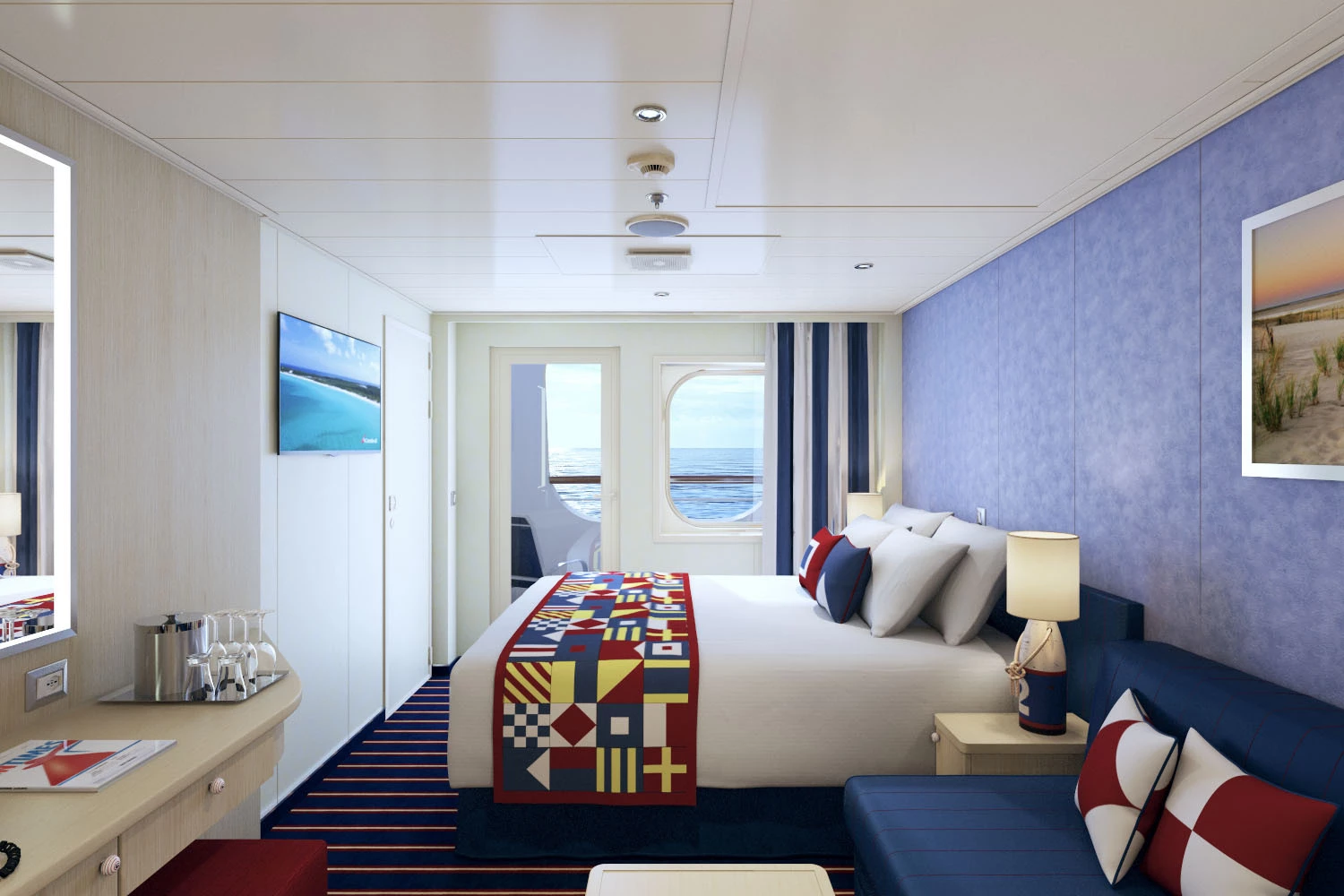 Family Harbor Cove Balcony – [FM]