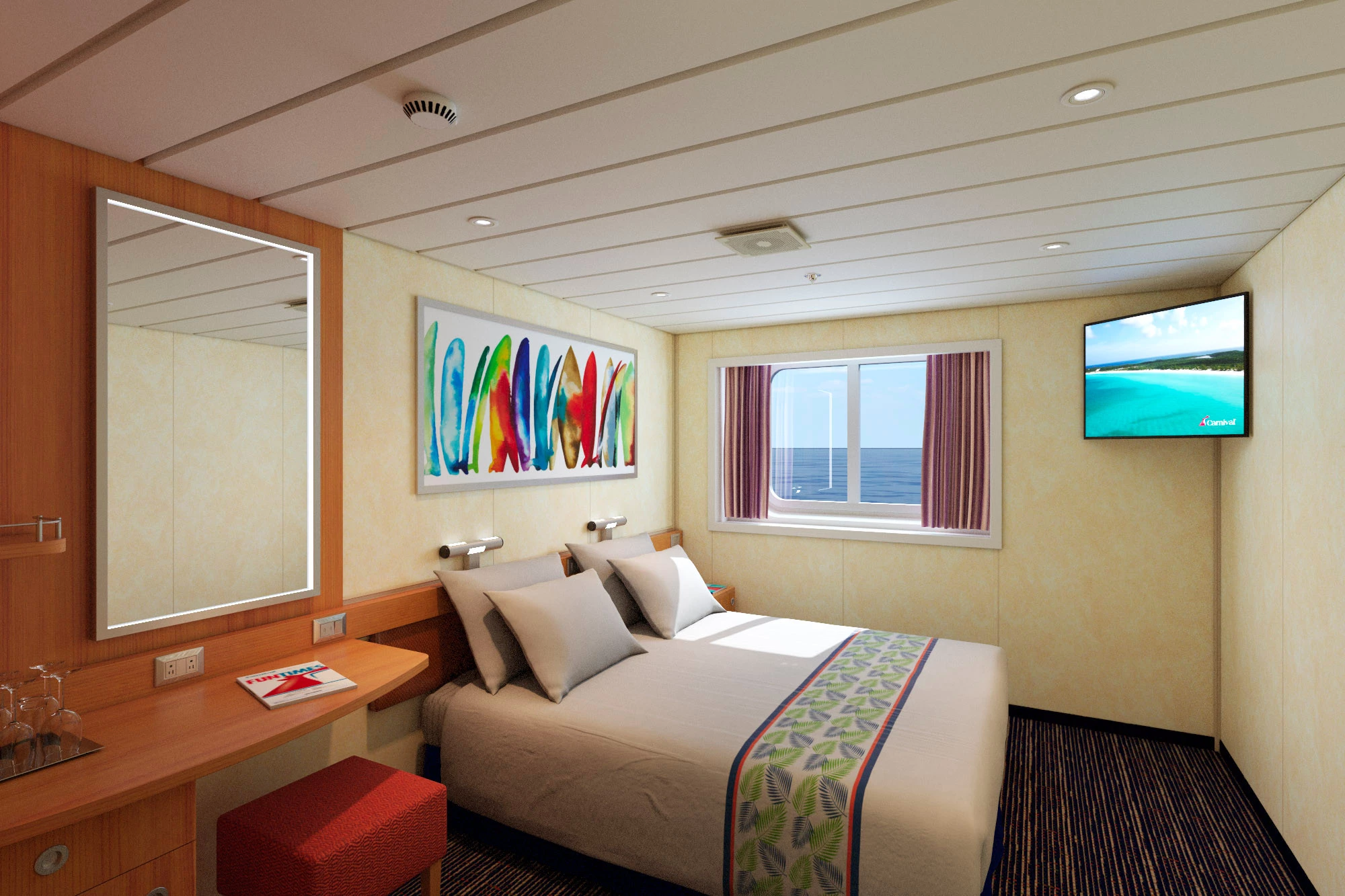 Ocean View Stateroom – [6B]