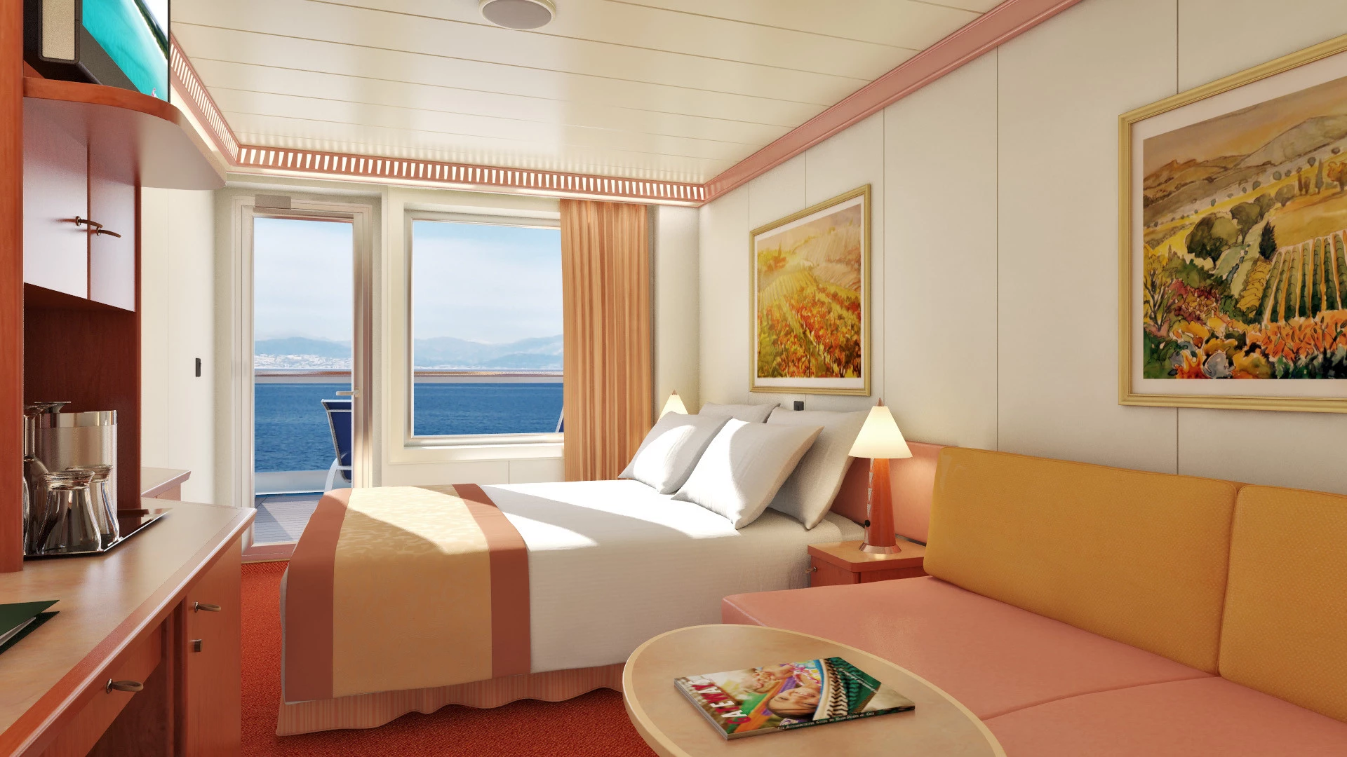 Aft – View Extended Balcony – [8N]