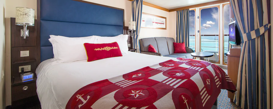 Deluxe Oceanview Stateroom With Navigator’s Verandah – [07A]