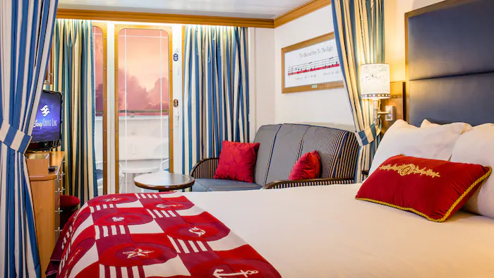 Deluxe Oceanview Stateroom with Verandah – [05D]