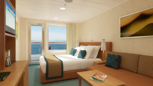 Aft View Extended Balcony – [8N]