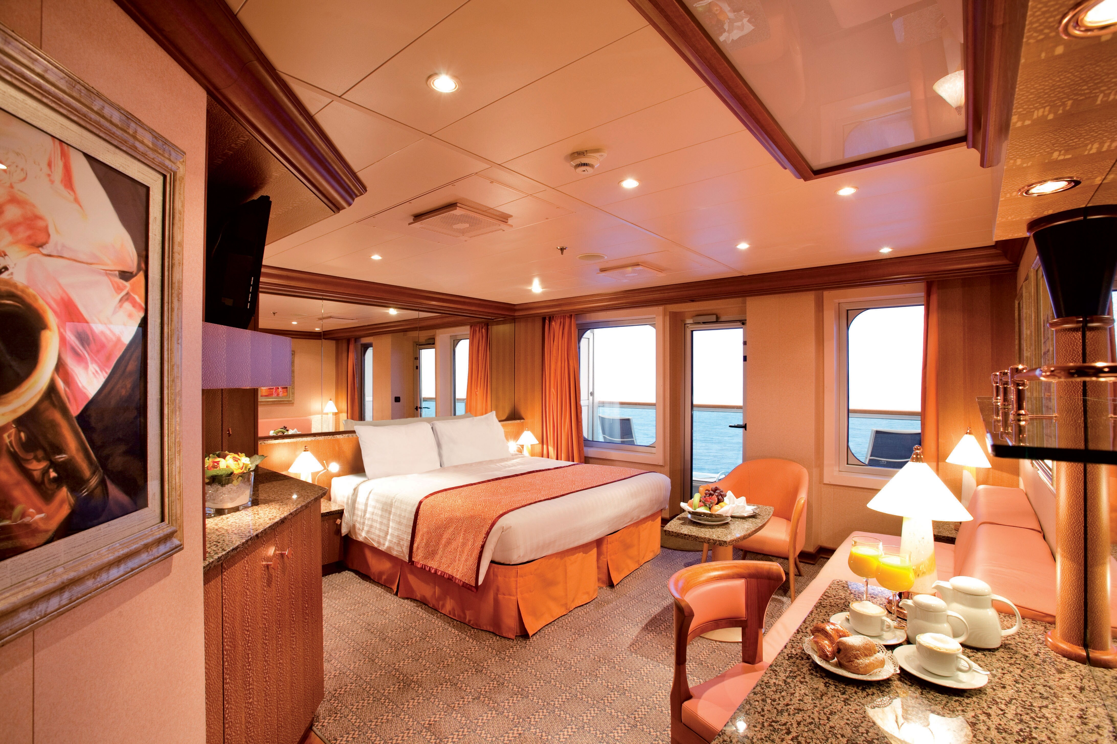 Suite with ocean view balcony – [S]