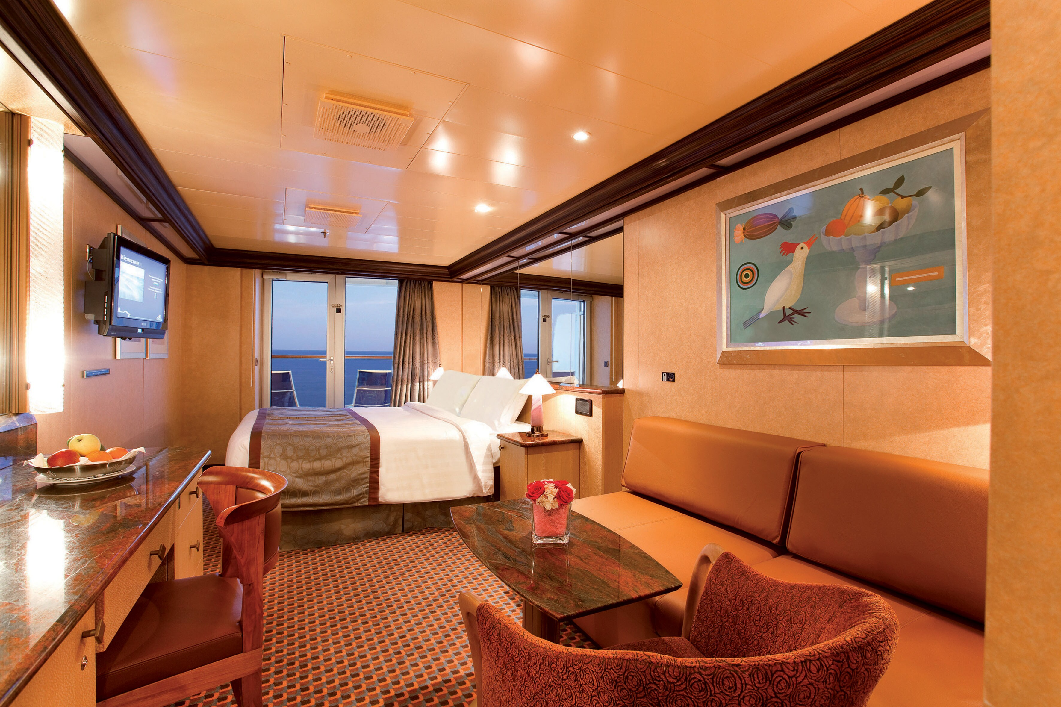 Mini Suite with Ocean View Balcony – [MS]