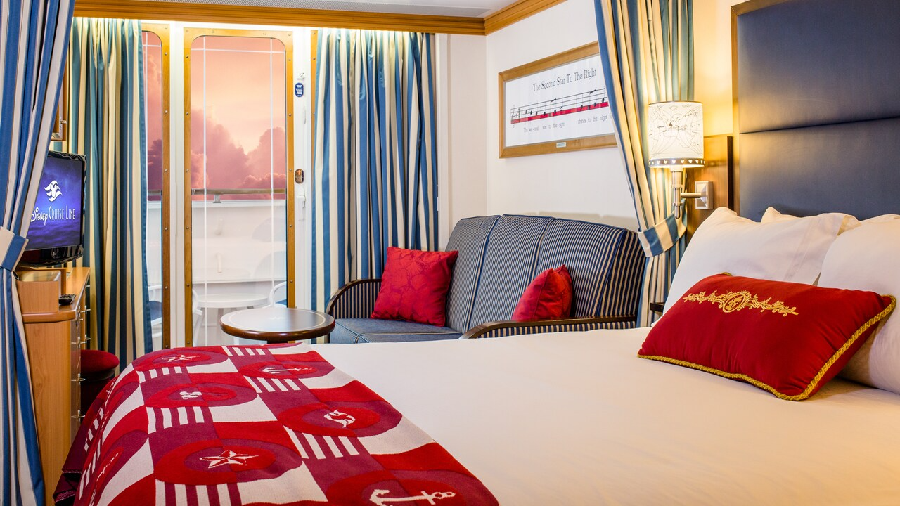 Deluxe Oceanview Stateroom With Verandah – [05C]
