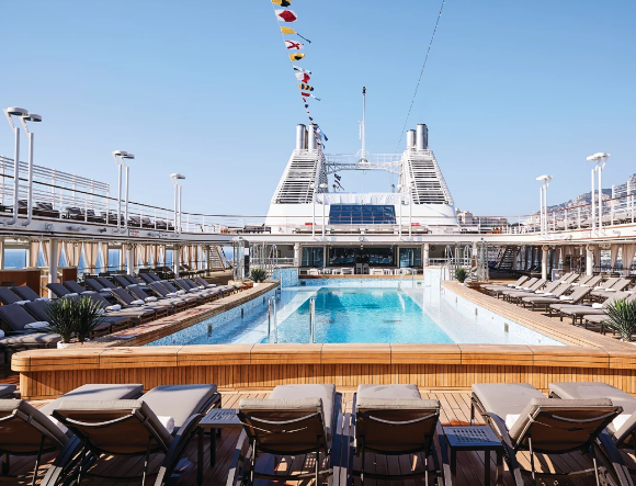 Pool Deck & Jacuzzi Area