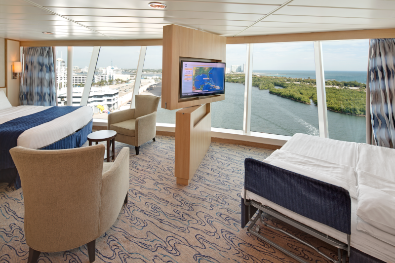 Ocean View Panoramic Suite (No Balcony) – [VP]