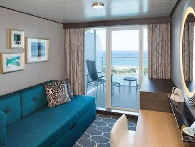 Ocean View with Large Balcony – [1C]