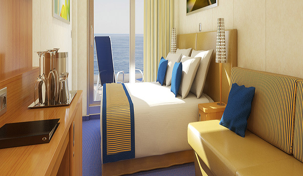 Aft – View Extended Balcony – [8N]
