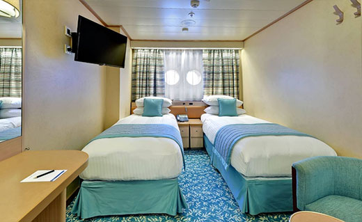 Ocean View Cabin with Porthole – [F]