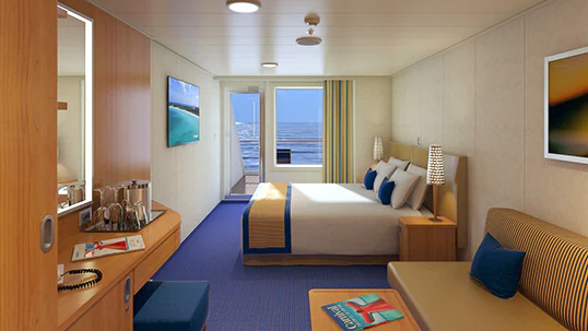 Aft-View Extended Balcony – [8N]