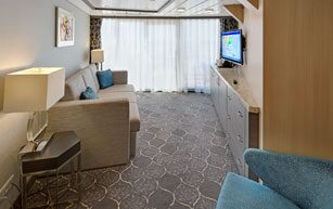 Spacious AquaTheater Suite – 1 Bedroom  – [A3]