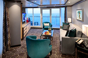 Spacious AquaTheater Suite – 1 Bedroom – [A3]