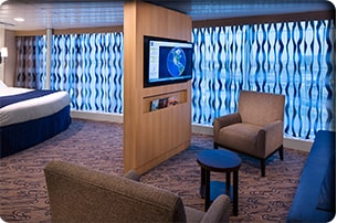 Ocean View Panoramic Suite (No Balcony) – [VP]
