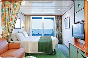 Spacious Ocean View Balcony – [2B]