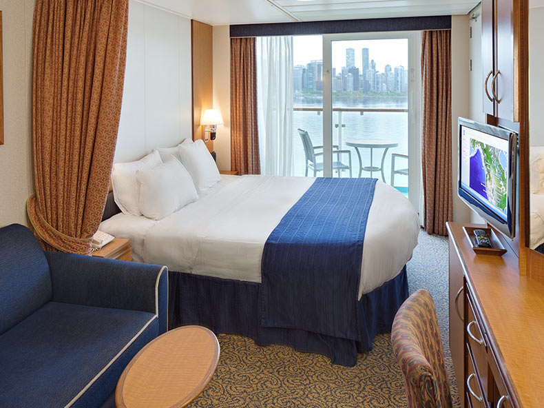 Ocean View Balcony Quad Gty – [XQ]