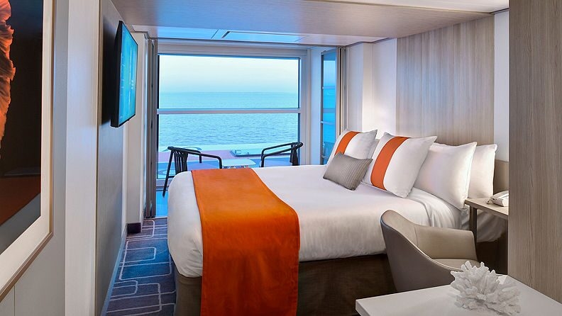 Edge Single Stateroom with Infinite Veranda – [ES]