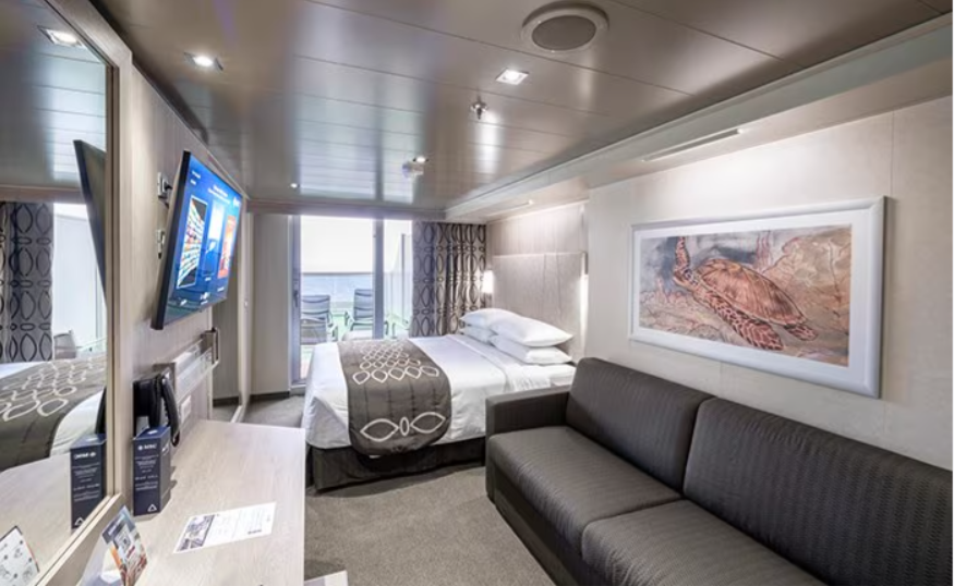 Premium kajīte ar balkonu Aurea-[BGA]