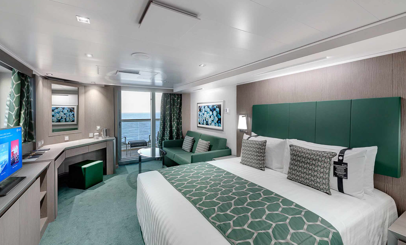 Premium kajīte ar balkonu Aurea-[BGA]