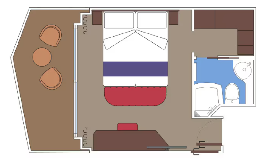 Deluxe Balcony  With Promenade View Fantastica-[PR3]