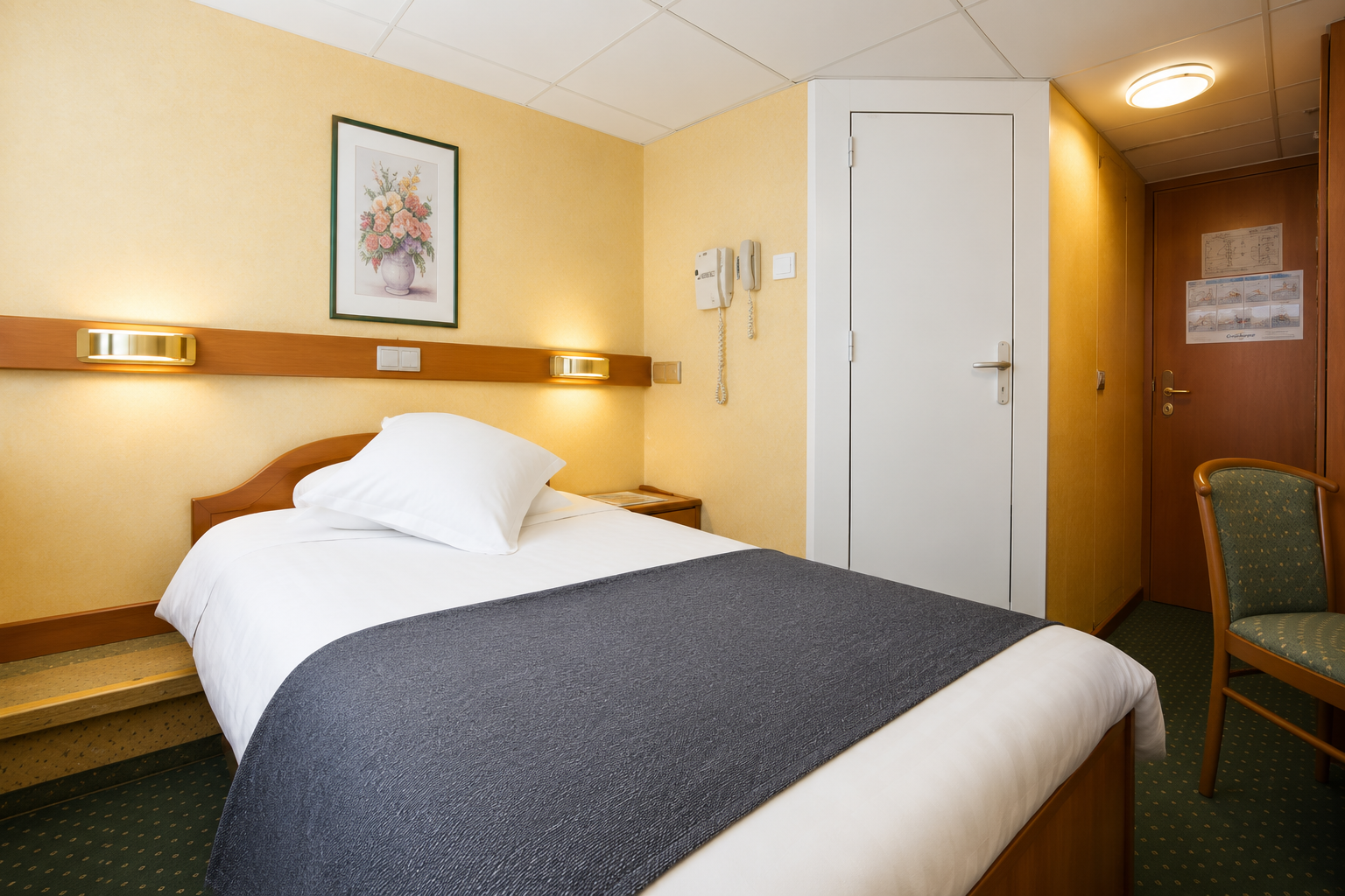MAIN DECK 1 SINGLE BED CAT A-[A_SGL_PP]