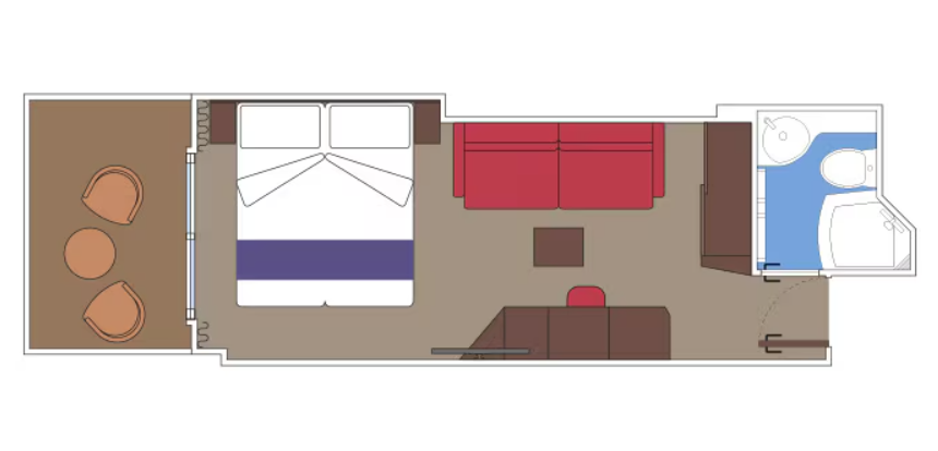 Deluxe Balcony with Partial View Fantastica-[BP]