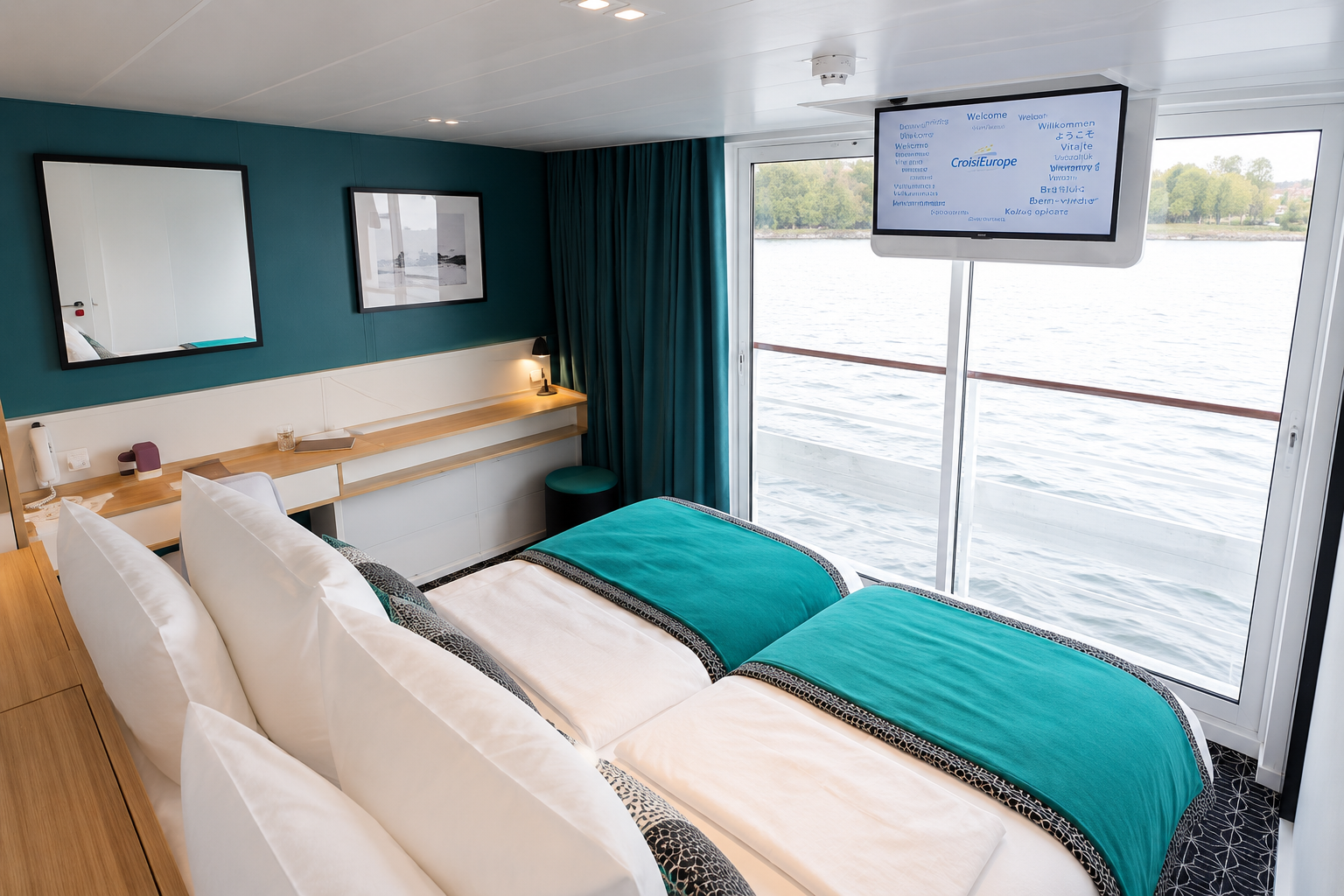 UPPER DECK 2 SEPARABLE BEDS CAT A-[A_GLS_PS]