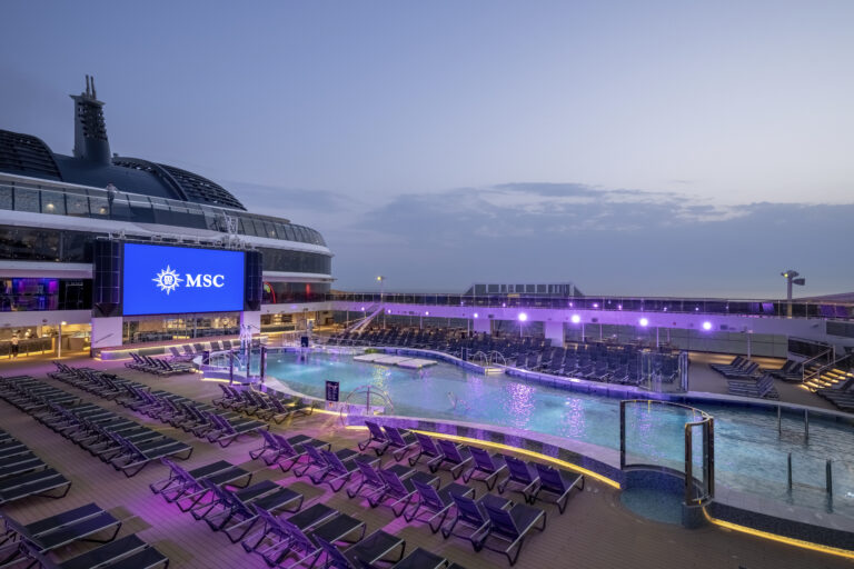 MSC World Europa, La Plage Pool